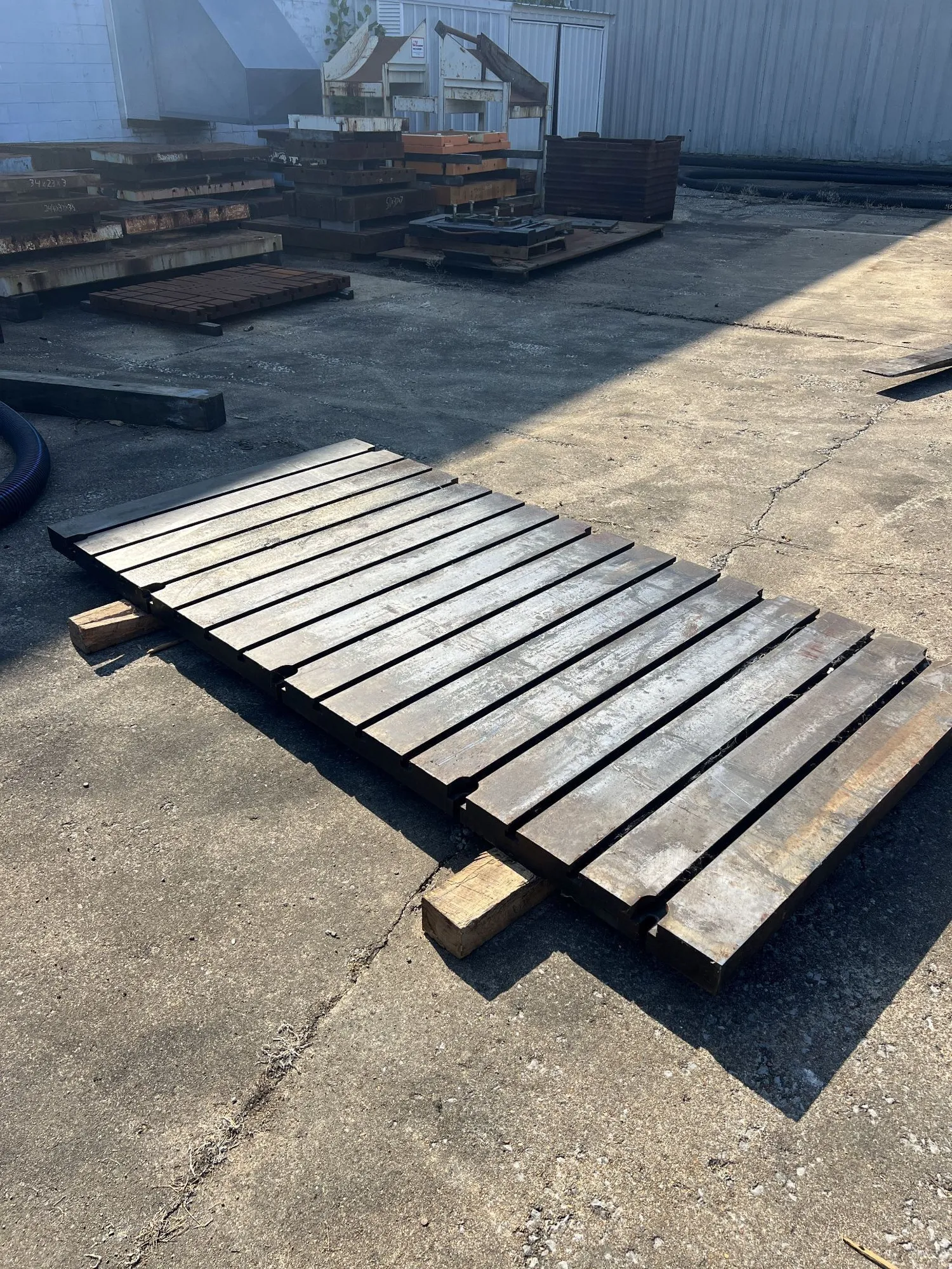 BOLSTER PLATE 96" X 48" X 3" T-SLOTTED