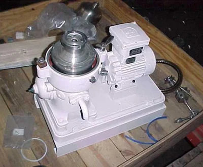 Westfalia RTA 1-01-525 solid bowl separator, 316SS.