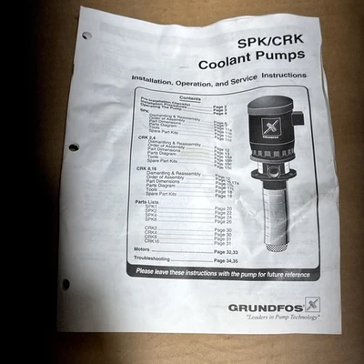 NEW Grundfos CRK16-80/2 U-W-A-AUUV