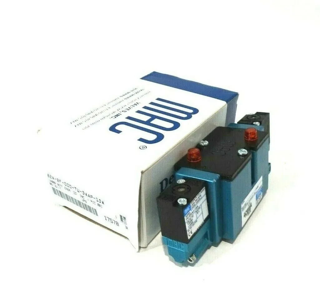 NEW MAC VALVES 82A-BF-000-TU-DAAP-1DA SOLENOID VALVE 82ABF000TUDAAP1DA