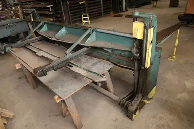 Used Wysong A-120 Power Squaring Shears (Gauge) New Jersey US | Machinery Values #1343250