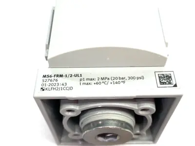 Used Festo Branching Module Female G1/2 Ports 527676 Pump & Valve Parts Michigan US | Maverick Industrial Sales #1402333