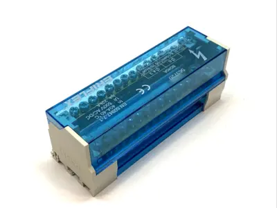 USED NVENT BD-40A TWO POLE DISTRIBUTION BLOCK 40A 500V