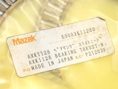 2 NEW MAZAK E00AXK11280 NEEDLE THRUST BEARING SETS