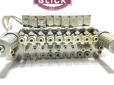 SMC ARBQ4000-N0-P-1 Manifold Solenoid Valve Set Press 7-120 PSI
