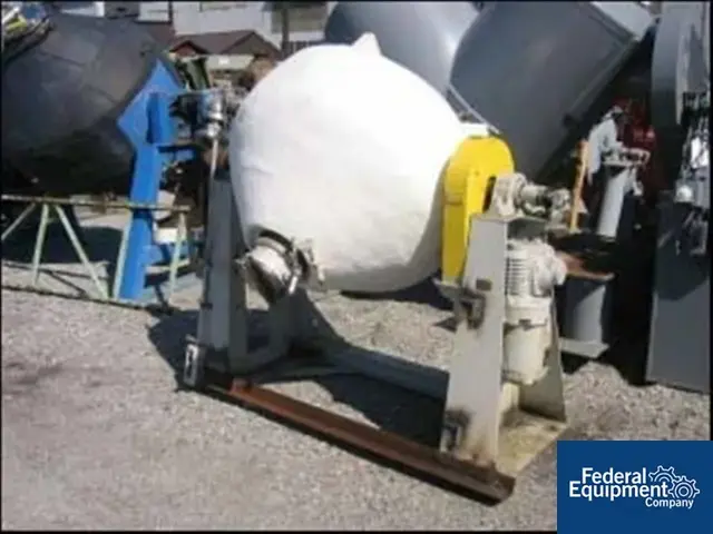 Used Patterson-Kelley 10 Cu Ft Patterson-Kelly Double Cone Vacuum Dryer, 304 S/S Dryers Ohio US | Federal Equipment Company #129959