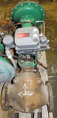 Fisher control valve type ED size 3"-150, material WCB/SS
