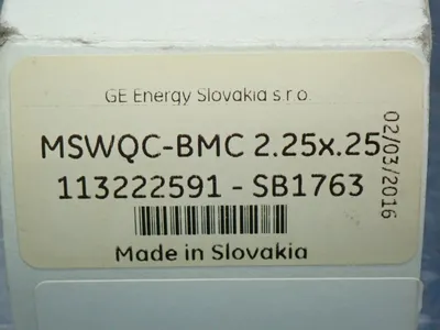 NEW GENERAL ELECTRIC 113222591SB1763