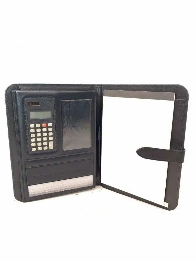Sunda Executive Portfolio – Black – 5 in 1 Single Unit Note Pad