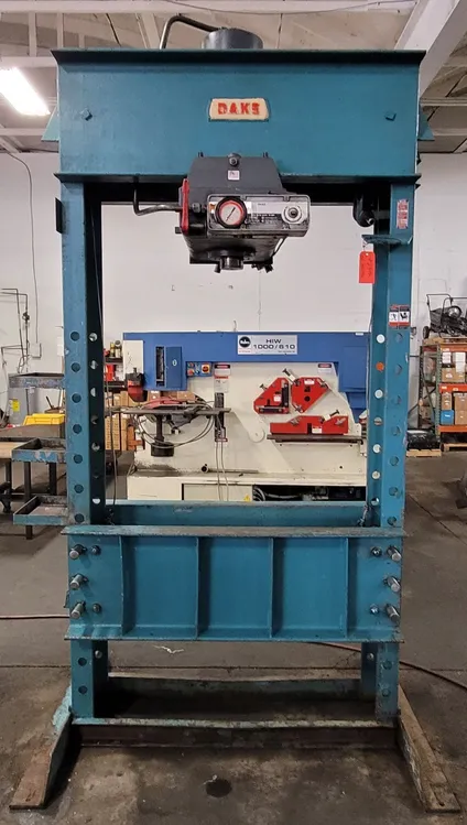 Used Dake 6-858 H-Frame Presses Kentucky US | Machinery Central #720193
