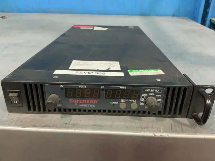 Used AMETEK XG2042 DC Power Supplies Ohio US | HGR 24 #1463373