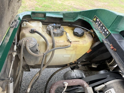 (1) 2019 E-Z-Go EFI golf cart with a Kawasaki gas engine, model 657061G01, includes canopy, fold-dow...