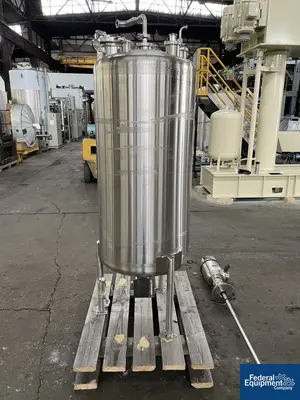 USED Walker 400 Liter Walker Agitated Recevier, 316L S/S, 14.9#