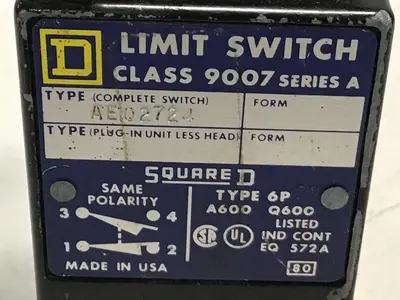USED SQUARE D 9007-AEQ2724