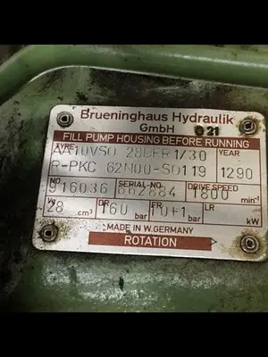 USED REXROTH AA10VSO45DFR30RPKO62K03