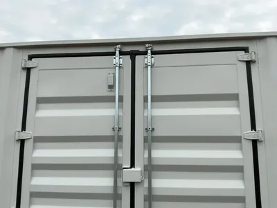 2026 40’L x 8’W x 9’ 6”T High Cube Shipping/Ground Container, swing doors on one end and four sets o...