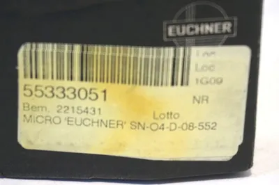 NEW EUCHNER SN-04-D08-552 MULTI LIMIT SWITCH SN04D08552