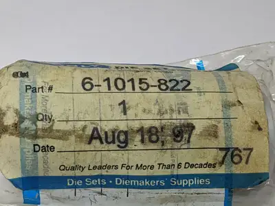 USED DANLY BALL BEARING CAGE 1-1/4” ID, 3-3/4” L