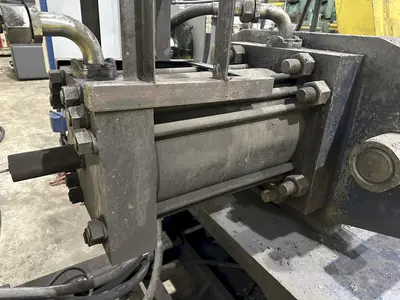 200 TON (2-3/8" TO 9-5/8") DIAMETER TRUE GRIT MODEL CT200 HYDRAULIC TUBE & PIPE PUSH POINTER / END FORMER/ SWAGING PRESS: STOCK #22399