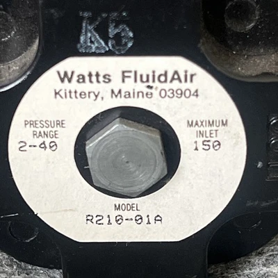 Used Watts R210-01A Misc Industrial Equipment California US | Davliegogo LLC #1729502