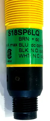 NEW BANNER ENGINEERING S18SP6LQ SENSOR 29509