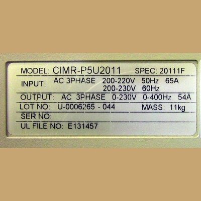 Saftronics 20 HP VFD