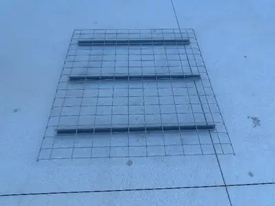 Pallet Rack Racking Shelf Wire Deck Decking Mesh 42" x 46" Waterfall 2000 LB