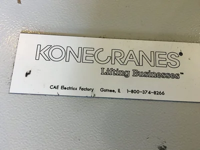 Kone Cranes Radio Controlled Bridge Crane Control Box