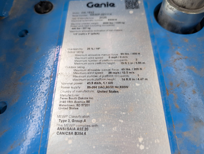 NEW 2026 Genie GS-1932E