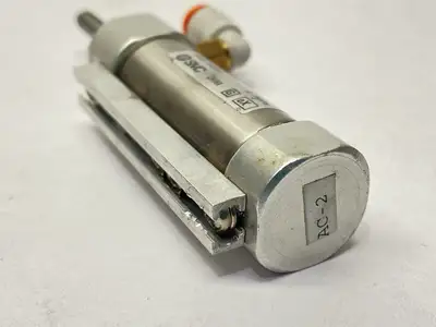 USED SMC PNEUMATIC CYLINDER 16MM BORE 15MM STROKE