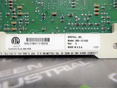 Westell A90-311530 NIU PM Card T1S1ACDAAA Rev. S Used