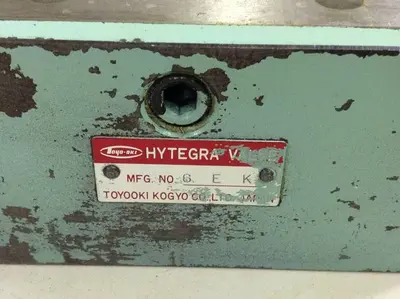 Used TOYOOKI KOGYO HB3H-A-D5K-03 Valves/Fittings Michigan US | Ideal Machinery #1304240