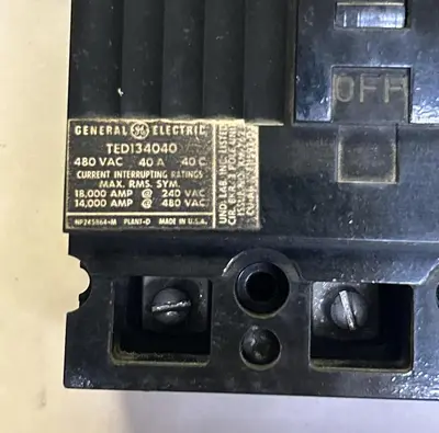 USED GE TED134040