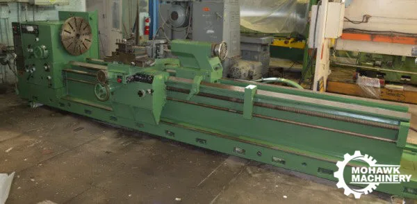 32"/45" X 160" TIMEMASTER “S3222 HEAVY-DUTY" GAP-TYPE ENGINE LATHE w/TAPER - INCH-METRIC THREADING - 25” FACEPLATE - 25 HP