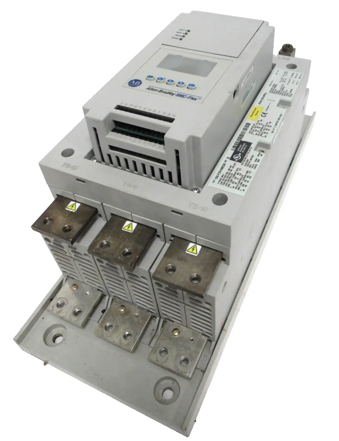 USED ALLEN BRADLEY 150-F201NBDB SMART MOTOR CONTROLLER SER.B 150F201NBDB