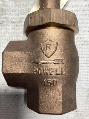 Powell 1 1/2” Bronze Gate Valve; 101387491 -NOS