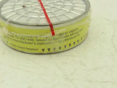 3M 7253 Respirator Cartridge Filter Organic Vapor/Acid Gas  Lot of 6