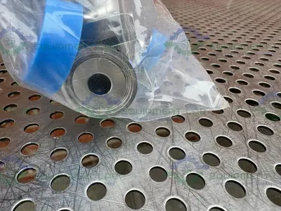 USED 2 AQUASYN 6155535 DIAPHRAGM VALVE W/ 1/2" SANITARY FITTINGS TO HOSE FITTING