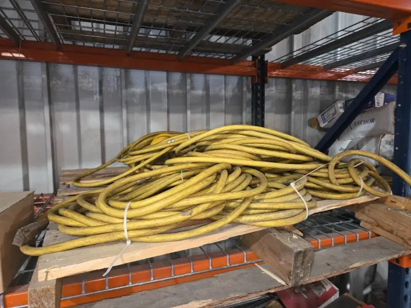Pallet of air hoses