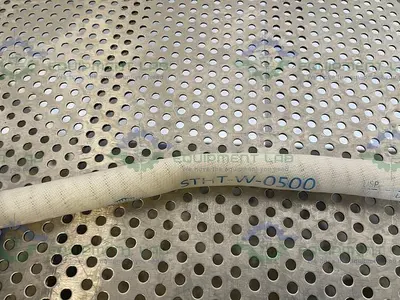 USED SAINT GOBAIN STHT-W-0500 SILICONE HOSE W/ COMPRESSION TO THREADED FITTING