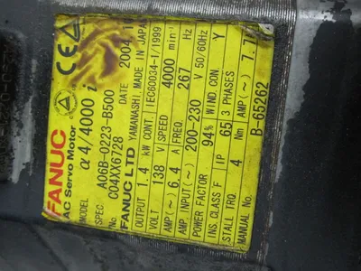 USED 2004 FANUC A06B-0223-B500