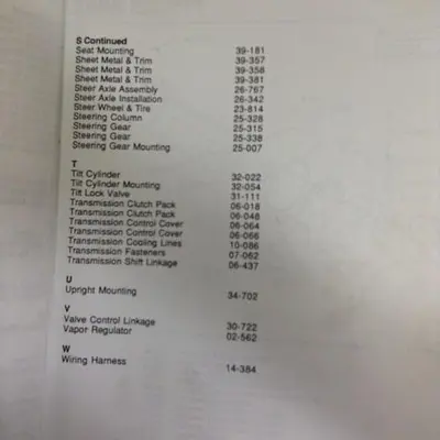 USED CLARK EQUIPMENT 2808497