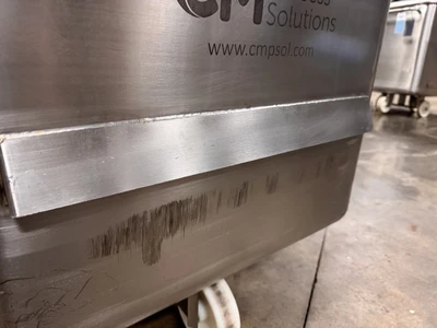 600 Pound SS Dump Buggy with Plastic Lid