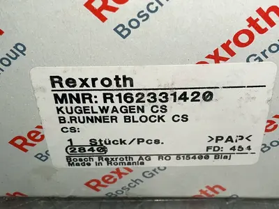New | in-Stock REXROTH R162331420 Tooling & Accessories (Other) Ohio US | HGR 24 #1309986