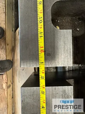 52" x 388" x 34" T-Slotted Planer Table