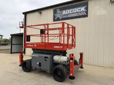 New | in-Stock 2026 SKYJACK SJ6832RT Scissor Lifters Texas US | Adcock Equipment USA #1519621