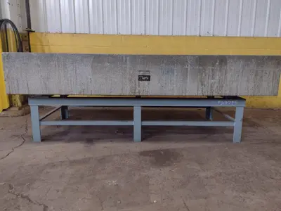8' X 4' X 14" ROCK OF AGES PRECISION LAYOUT INSPECTION GRANITE TABLE: STOCK #23795