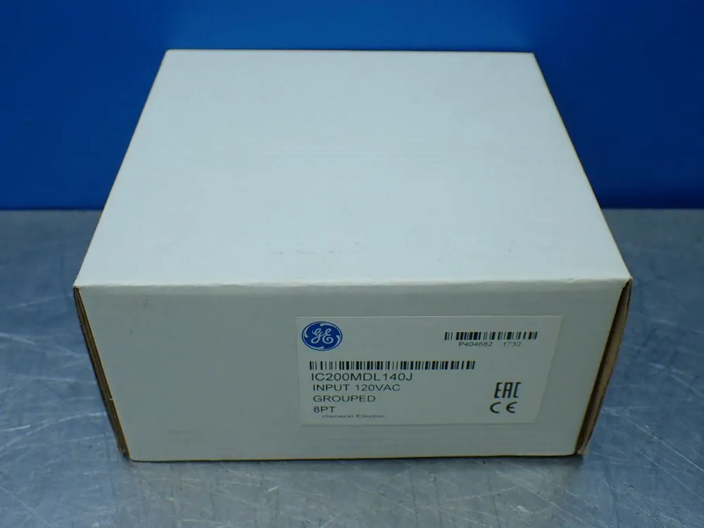 New | in-Stock GE IC200MDL140J Input / Output Modules | HGR 24 #733452