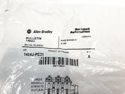 NEW ALLEN-BRADLEY PHASE BARRIER KIT 248545 30-100A
