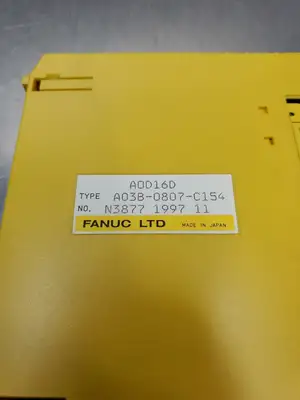 USED Fanuc A03B-0807-C154 (A0D16D) OUTPUT MODULE.